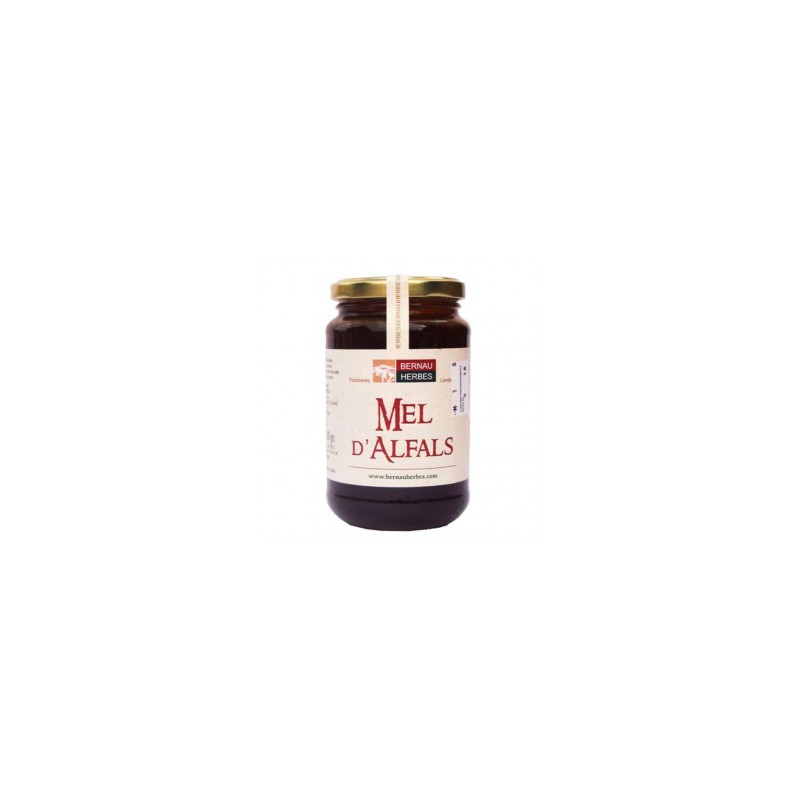 Miel de alfalfa 500gr. Bernau Herbes de l'Urgell. 6 Unidades