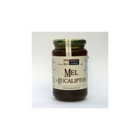 Miel de eucalipto 500gr. Bernau Herbes de l'Urgell. 6 Unidades