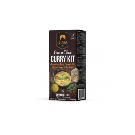 Kit de Curry Verde 260gr. deSIAM. 6 Unidades