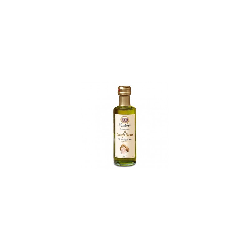 Aceite de Oliva Virgen Extra a la trufa blanca 100ml. Bartolini. 12 Unidades