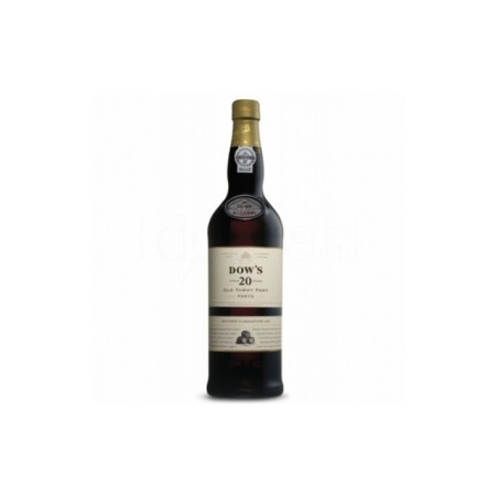 Dow's 20 Years Old Tawny Port 75cl. Porto Dow's. 3 Unidades