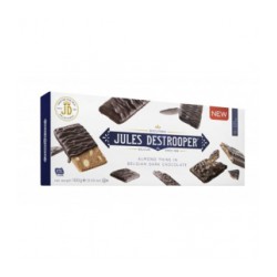 Biscuits de Almendra recubierto de Chocolate Negro 100gr. Jules Destrooper. 12 Unidades