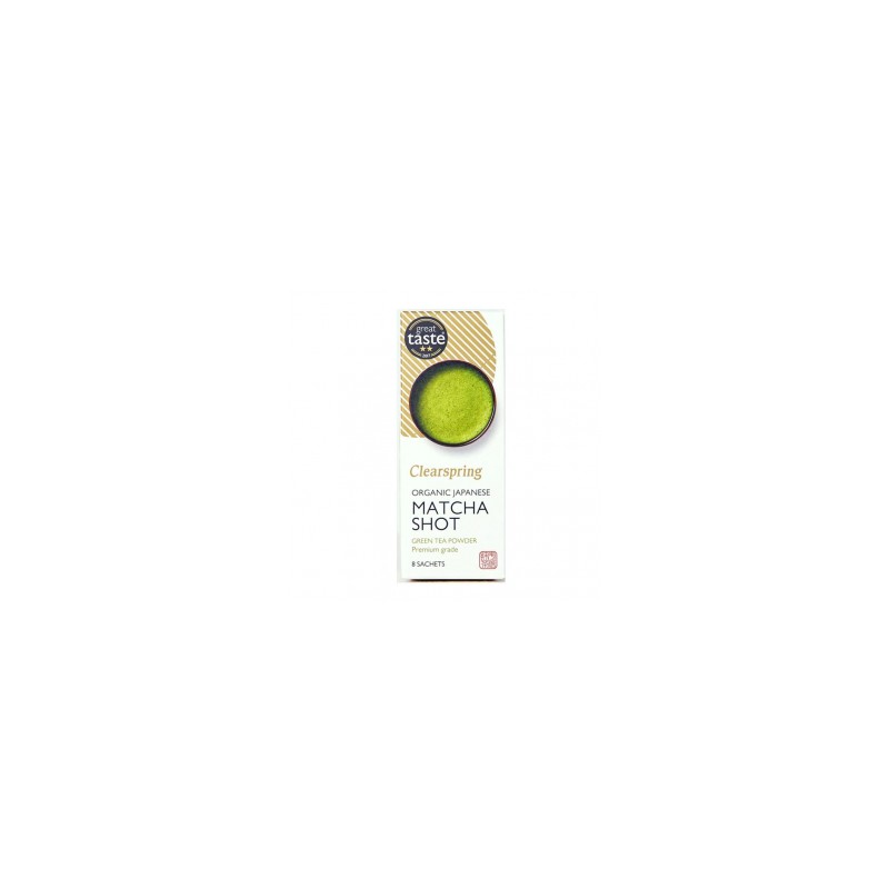 Té Matcha Monodosis 8gr. Clearspring. 4un