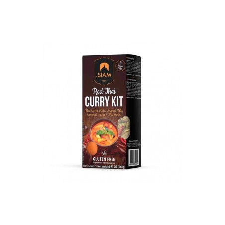 Kit de Curry Rojo 260ml. deSIAM. 6 Unidades