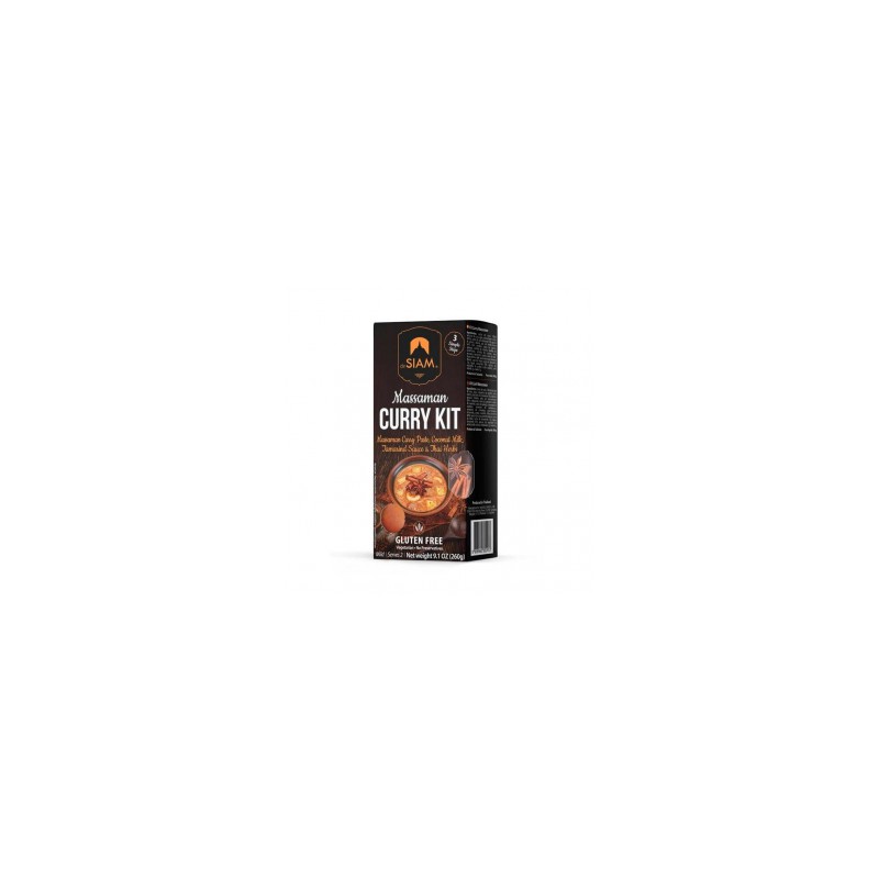 Kit de Curry Massaman 260gr. deSIAM. 6 Unidades