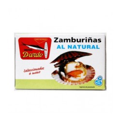 Zamburiñas al Natural RR-125. Dardo. 50un