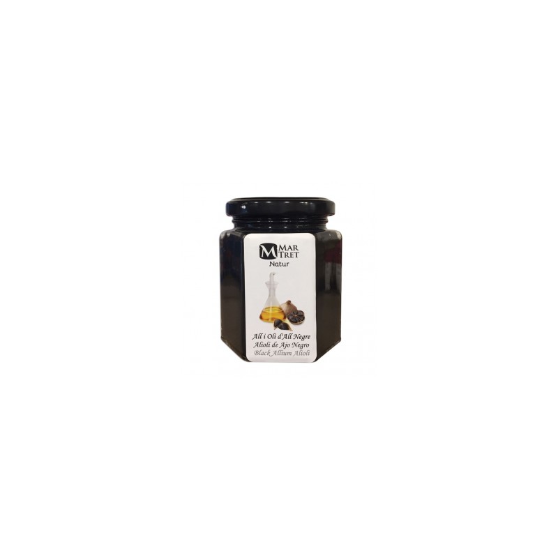 ALIOLI CASERO DE AJO NEGRO 180GR MAR-TRET (10 U)