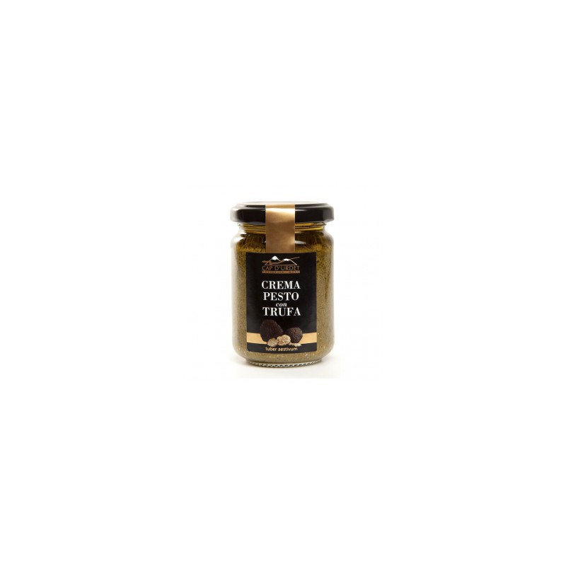 Crema de Pesto con Trufa 125gr. Cap d'Urdet. 6ud
