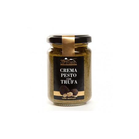 Crema de Pesto con Trufa 125gr. Cap d'Urdet. 6ud