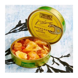 Bacalao a la gallega 120gr. Los Peperetes. 12 Unidades