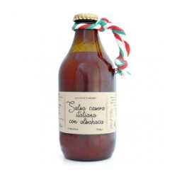 Salsa Casera Italiana (con albahaca) 330gr. Gourmet Leon. 12 Unidades