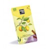 Chocolate Blanco 30% Cacao con Limón y Canela 70gr. Chocolate Orgániko. 12 Unidades