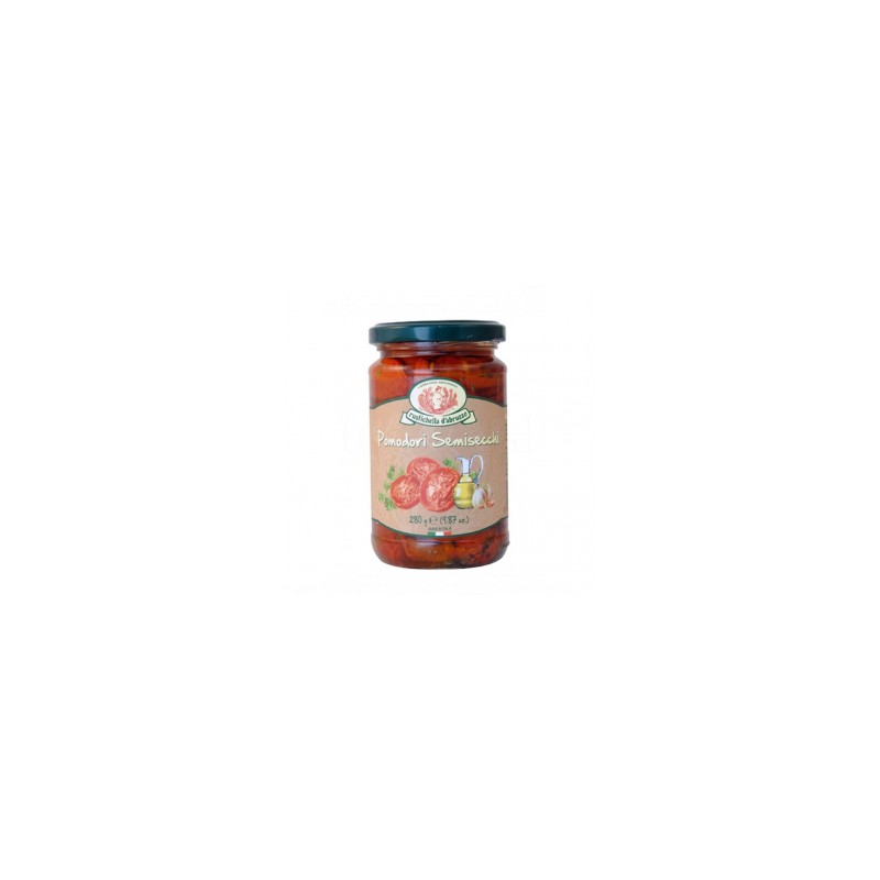 Pomodori Semisecchi 280gr. Rustichella D'abruzzo. 12 Unidades