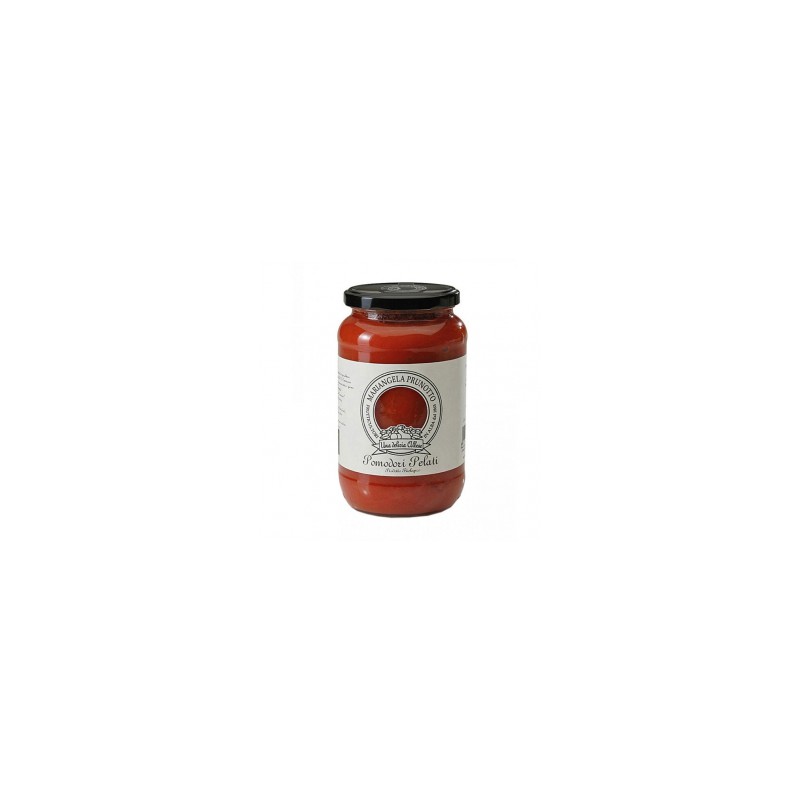 Tomate natural entero pelado BIO 550gr. Mariangela Prunotto. 6 Unidades
