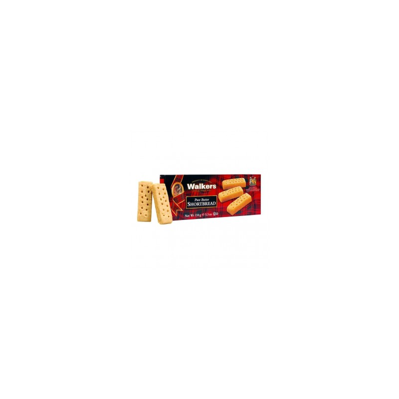 Shortbreads Fingers de Mantequilla 150gr. Walkers. 24 Unidades