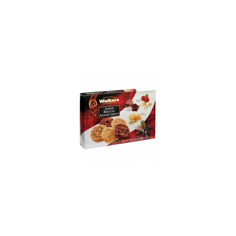 Surtido Biscuits de Mantequilla 250gr. Walkers. 12 Unidades