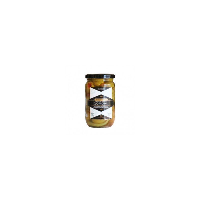 Aceituna Gordal rellena pimiento 280gr. Torre Real. 12 Unidades