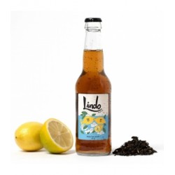 Lindo Te Negro  con limón 330ml. Lindo. Linda. 24 Unidades