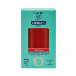 Salsa Sansovina Bio 340gr. Cipriani. 6 Unidades