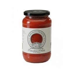 Tomate natural entero pelado BIO 550gr. Mariangela Prunotto. 6 Unidades