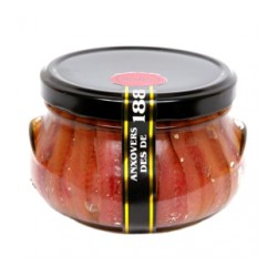 Anchoas en aceite de oliva "olla" BIO 380gr. Salaons Solés. 6 Unidades