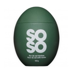 Flor de Sal con Hierbas (salero) 100gr. Soso. 12 Unidades