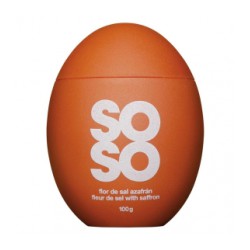 FLOR DE SAL AZAFRAN SALERO 100GR SOSO (12 U)