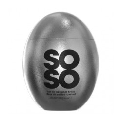 Flor de sal con sabor a brasa (salero) 100gr. Soso. 12 Unidades