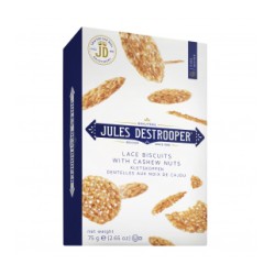 Biscuits Dentelles con Nuez de Anacardo 75gr. Jules Destrooper. 14 Unidades