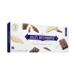 Biscuits de Azúcar Cande recubiertos de Chocolate 100gr. Jules Destrooper. 12 Unidades