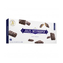 Biscuits Arroz crujiente recubiertos de Chocolate 100gr. Jules Destrooper. 12 Unidades