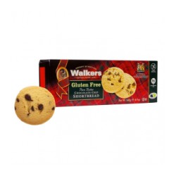 Shortbreads de Mantequilla y Chocolate (Sin Gluten) 140gr. Walkers. 12 Unidades