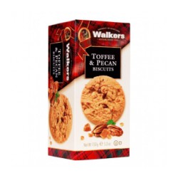 Biscuits de Caramelo y Nueces Pecanas 150gr. Walkers. 12 Unidades