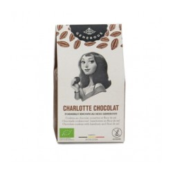 Galletas ECO de Chocolate, Avellanas y Flor de sal (Charlotte Chocolat) 120gr. Generous. 8 Unidades