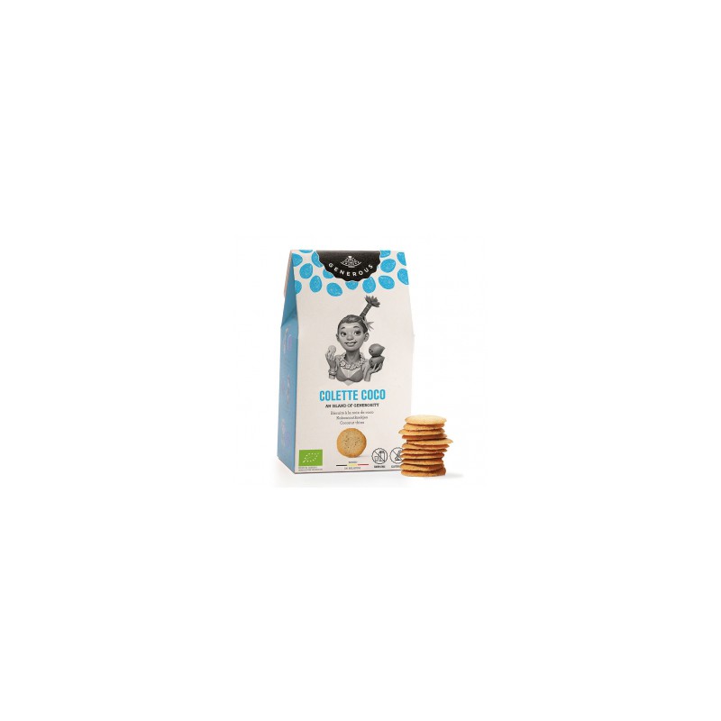 Galletas ECO de Coco (Colette Coco) 100gr. Generous. 8 Unidades