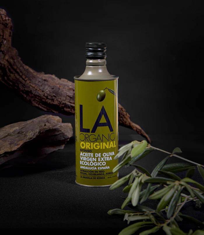 LA Organic Original Intenso extra virgin olive oil tin